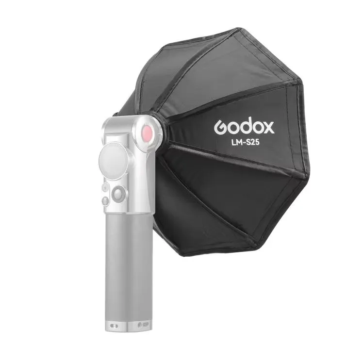 new GODOX LM-S25 Octa Softbox for Godox Lux Master Retro Camera Flash