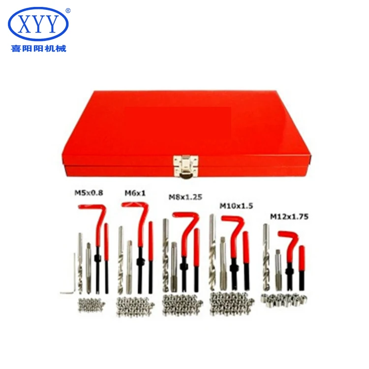 Steel Thread Repair Kit Household Tool Sets Including Socket Wrench Combination Tap Hand Power