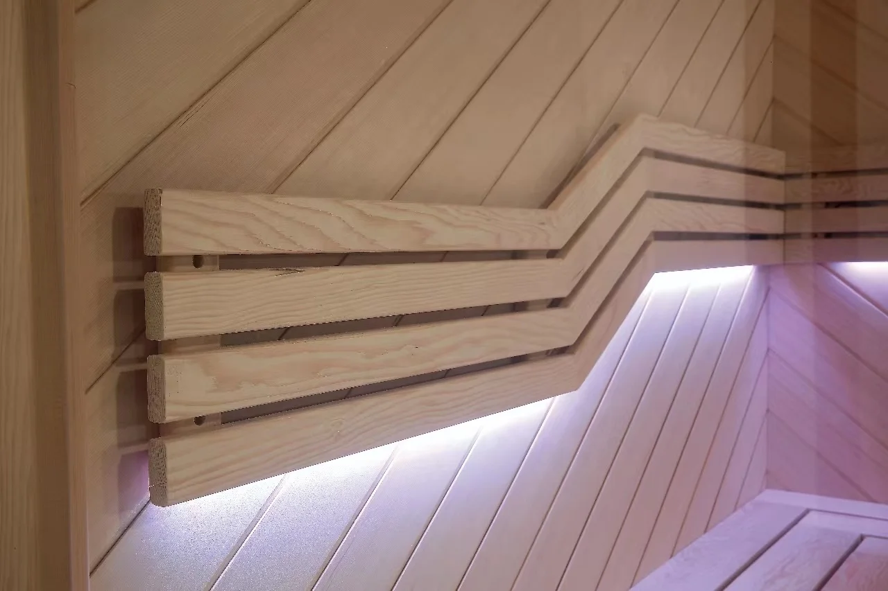 new design NTH 2 people wood design infrared wooden dry indoor steam room sauna china supplier