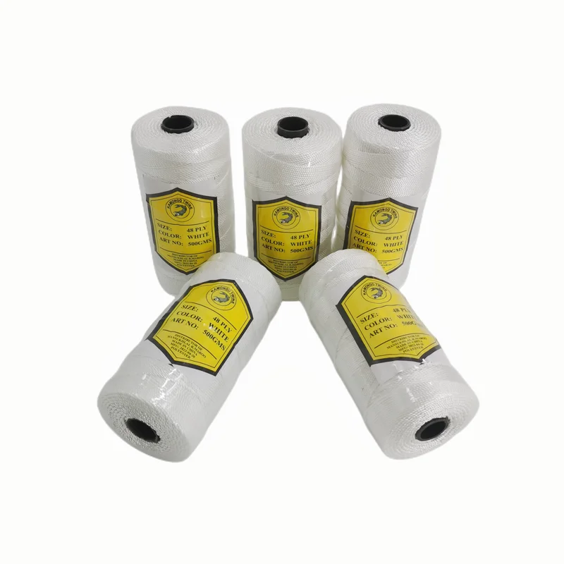 Top quality 210d 12ply polyester nylon fishing twine for agriculture fishing net