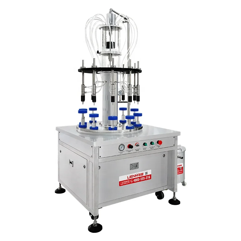 Hot sale liquid filling machine semi automatic 10 nozzles perfume filling machine
