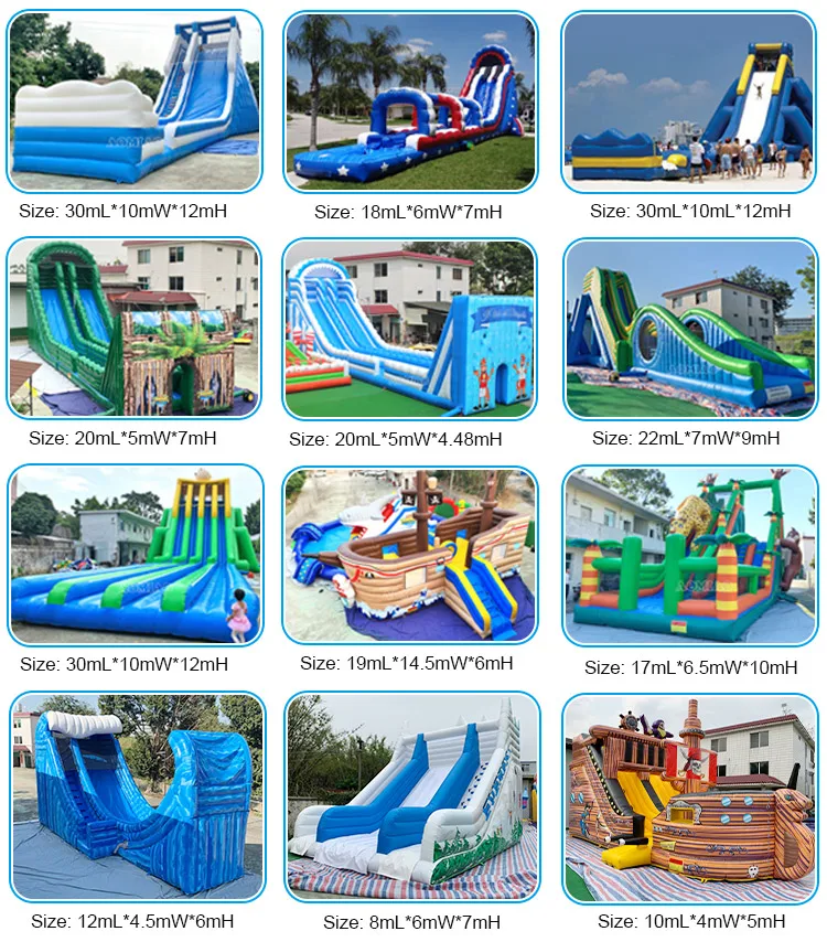 Crazy the Log Jammer Extreme commercial inflatable water slides aqua slide