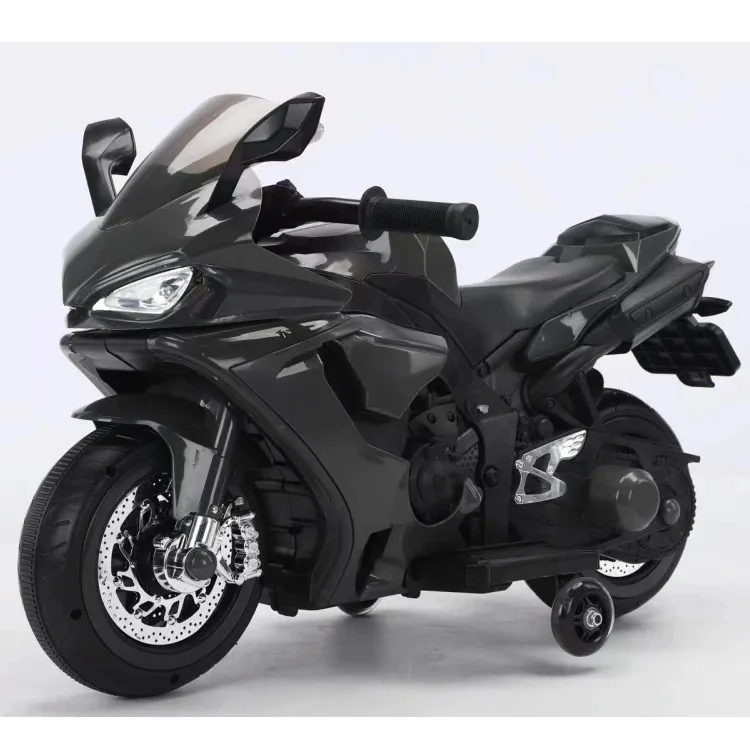 Istaride Red Ride-On Car with Remote Control Powered by Battery Unisex Powerwheels Mini Electric Motorcycle for Kids