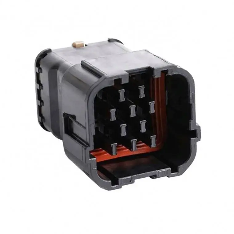 16 Pin Male 7222-7564-40 SWP Sealed Series Black Housing Auto Connector