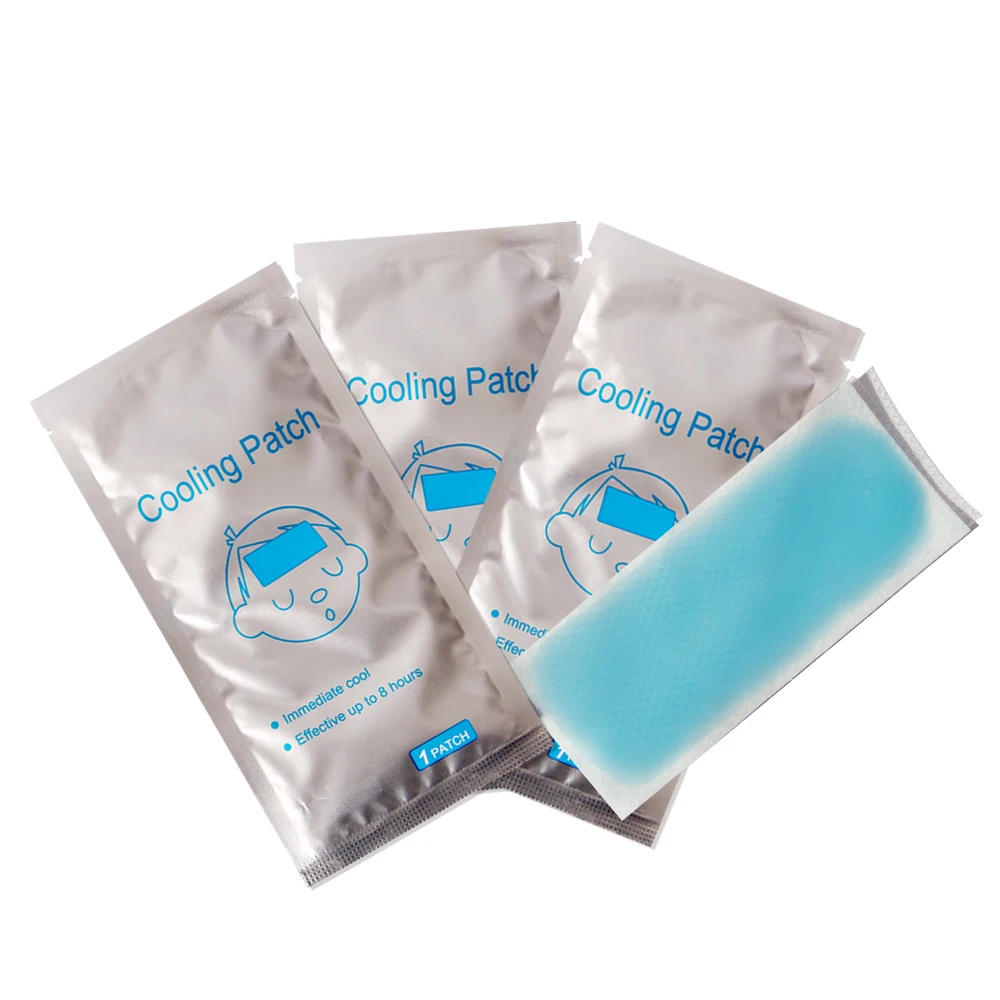 Cooling Gel Fever Pad Headache Relief Free Sample Ice Forehead Fever Patch High Quality Wholesale OEM