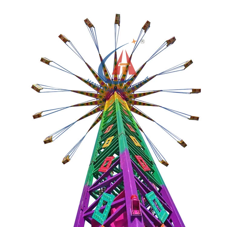 Скидка! Заводская распродажа funfair развлечение свободный летающий стул башня