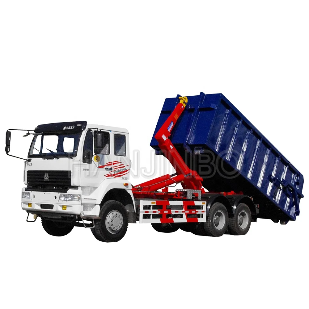  HOWO 6x4 20 куб. М крюк подъемник мусоровоз для