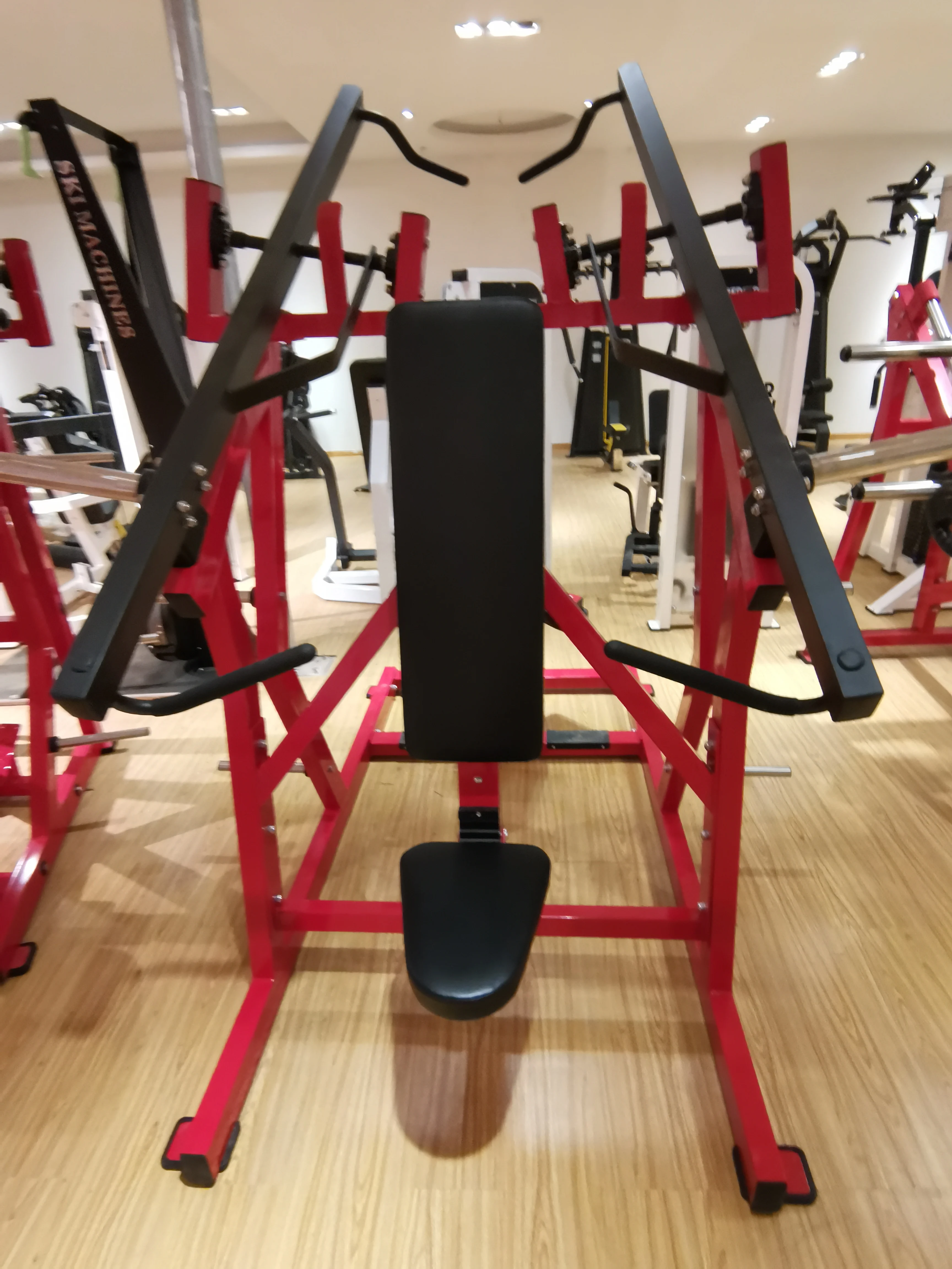 Hot selling fitness machine strength gym Seated Chest Press & Lat Pulldown