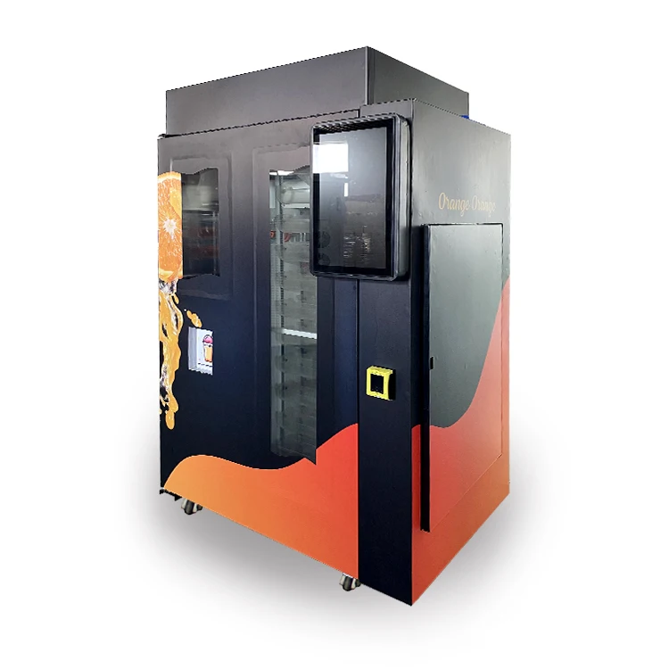 Fully Automatic  Ice Juice  Fresh Lemon Orange Juice Vending Machine for Sale