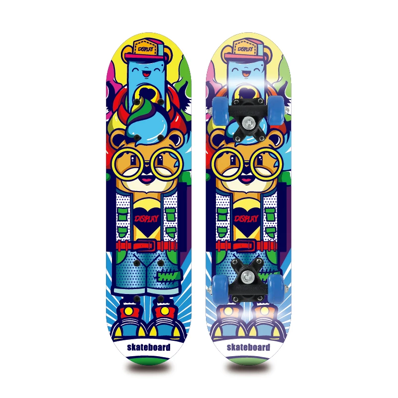 professional skateboard old school kids skate board