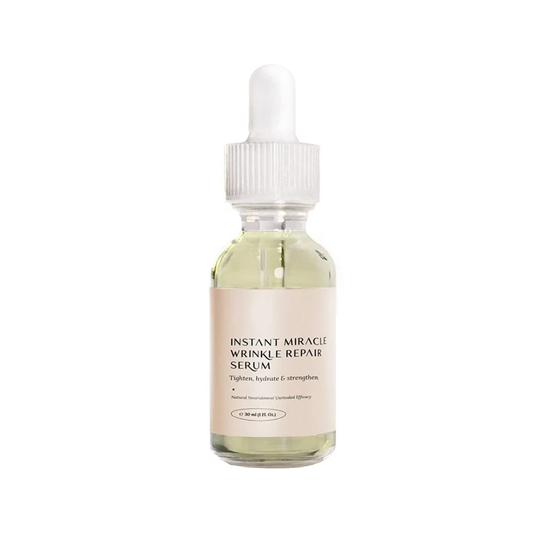 Instant Miracle Wrinkle Repair Anti Aging Face Serum, Vitamin B3 - Hyaluronic Acid Facial Hydrating Serum for Fine Lines