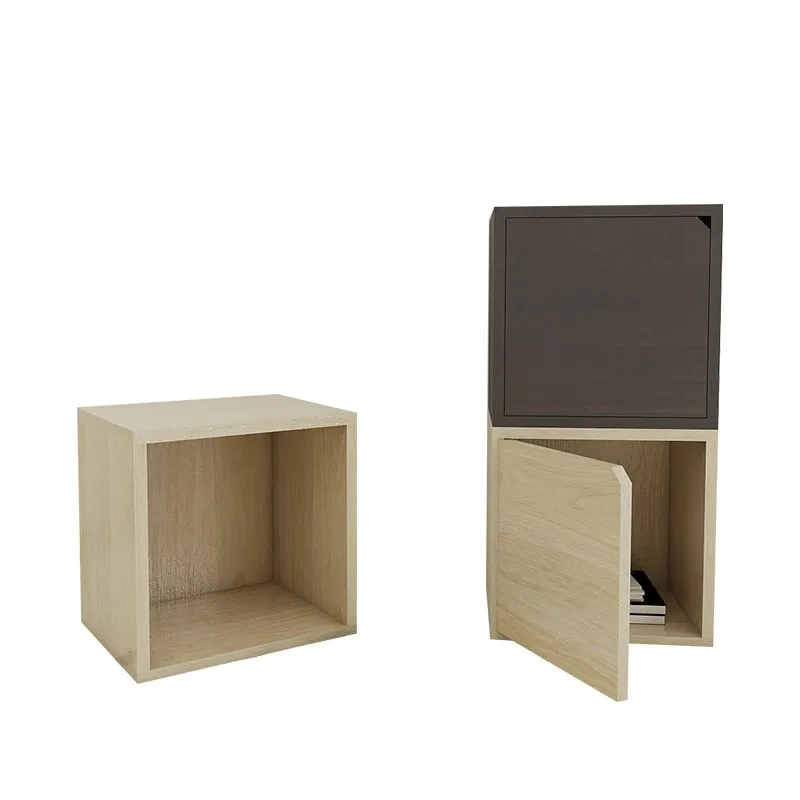  2021 China Factory Wood Cube Storage Organizer Bookcases Wooden Bookshelf bookshelf