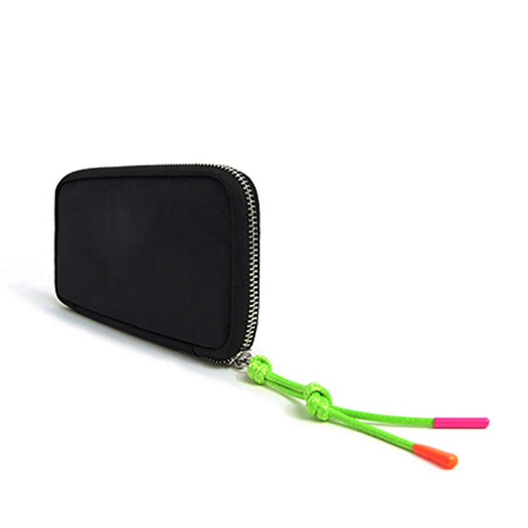 Paparazzi PA0111 Rfid Nylon Carder Holder Custom Long Wallet Women Zipper Coin Purse