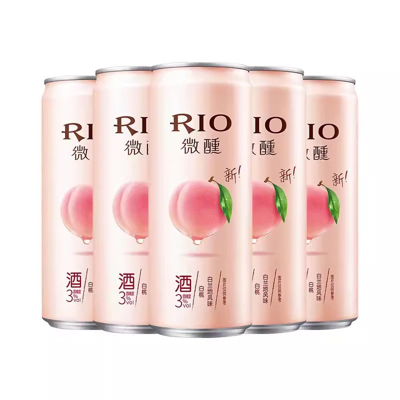 Wholesale Ri0 Various Fruit Flavored Beers Alcoholic Carbonated Soft Drinks Exotic Drinks 330ml