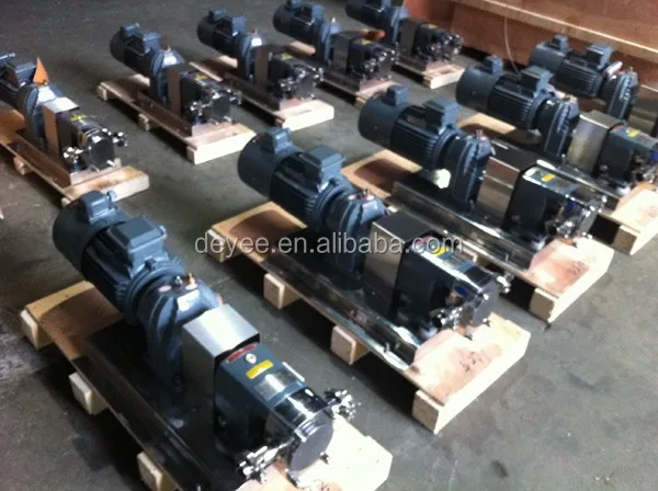 DEYI Hygienic Stainless Steel  Lobular Pump Food Grade Lobe Pump