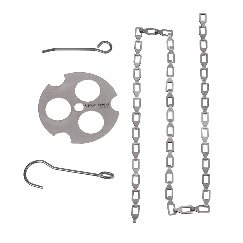 Camping Tripod Board Portable Campfire Tripod Board Grill Stand Rack with Adjustable Hanging Cooking Chain camping accessories