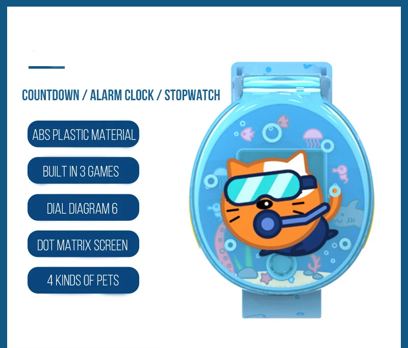 Уникальные Детские умные часы игра для мальчиков и девочек Мультяшные детские часы