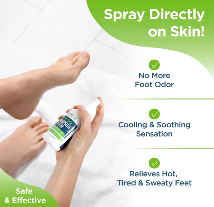 Customized New Design Deodorization Spray Deodorization Shoes Deodorization Spray