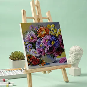 Деревянные настольные мольберты для дома, оптовая продажа, индивидуальный подарок для детей, деревянная поверхность для взрослых, школьная и офисная живопись, эскизные мольберты