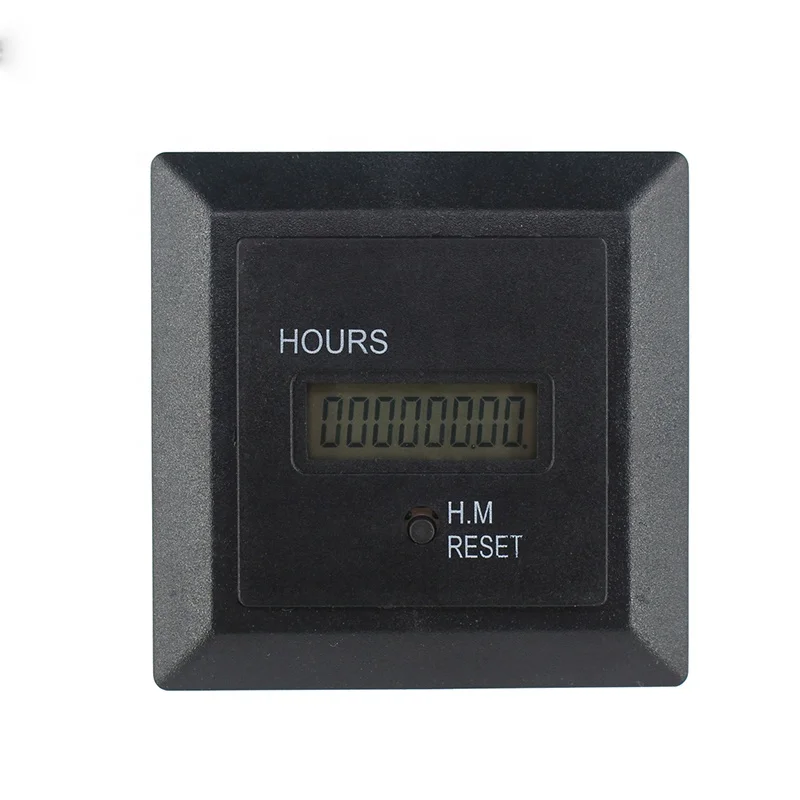 Цифровой сброс часовой шкалы 72*72 220 В ЖК-дисплей HM-1R 240 50