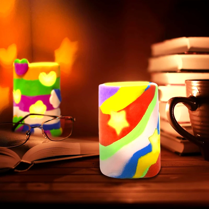 DIY Clay Luminaries Clay Fun Activities Arts and Craft Craft Kit Gifts for Kids Girls Boys Teens