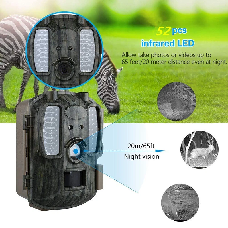 BL-480LP Night Vision Digital Wild Game Trail 4G GPS GPRS Wildlife hunting camera professional
