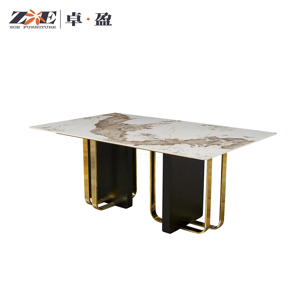 Top Selling Design Home Furniture Wholesale Popular Dining Room Furniture Sets With 6 Chairs