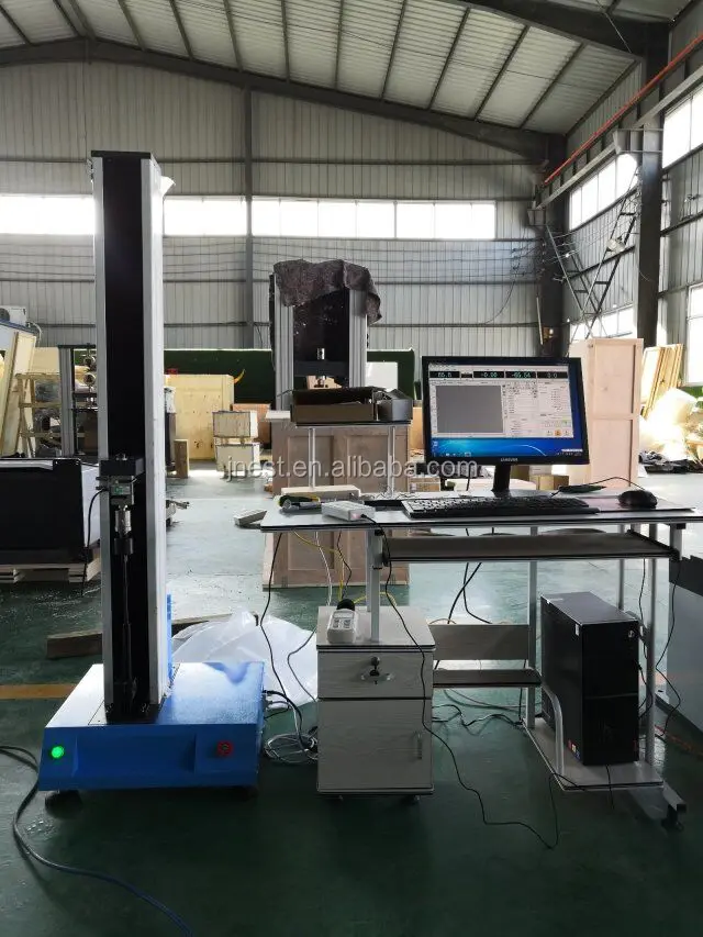 China factory customize 1KN 2KN 5KN computer automatic loading air spring tensile compression testing machine