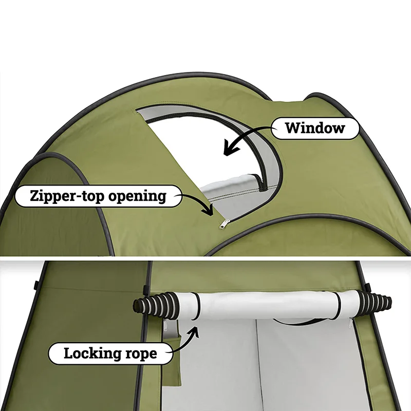 Made in China OEM Camp Shower Tent Outdoor Shower Enclosure Privacy Tent Toilet Tent