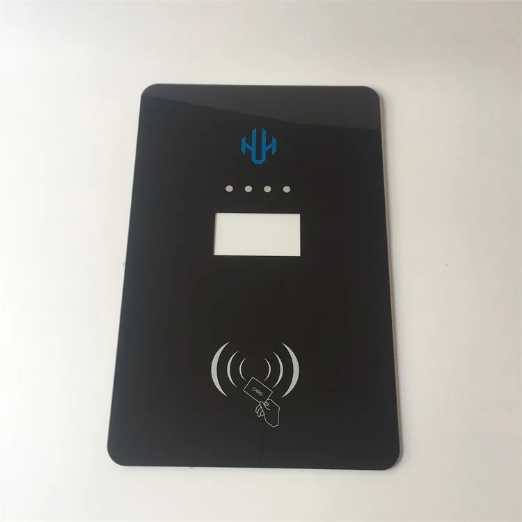 Factory Custom Smart Printed Tempered Glass Panel Refrigerator Freezer Glass Panel Door Hot Sale