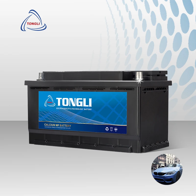 Высококачественная автомобильная аккумуляторная батарея 72 Ач 12 В DIN72/57219 европейского стандарта OEM MF, Испания