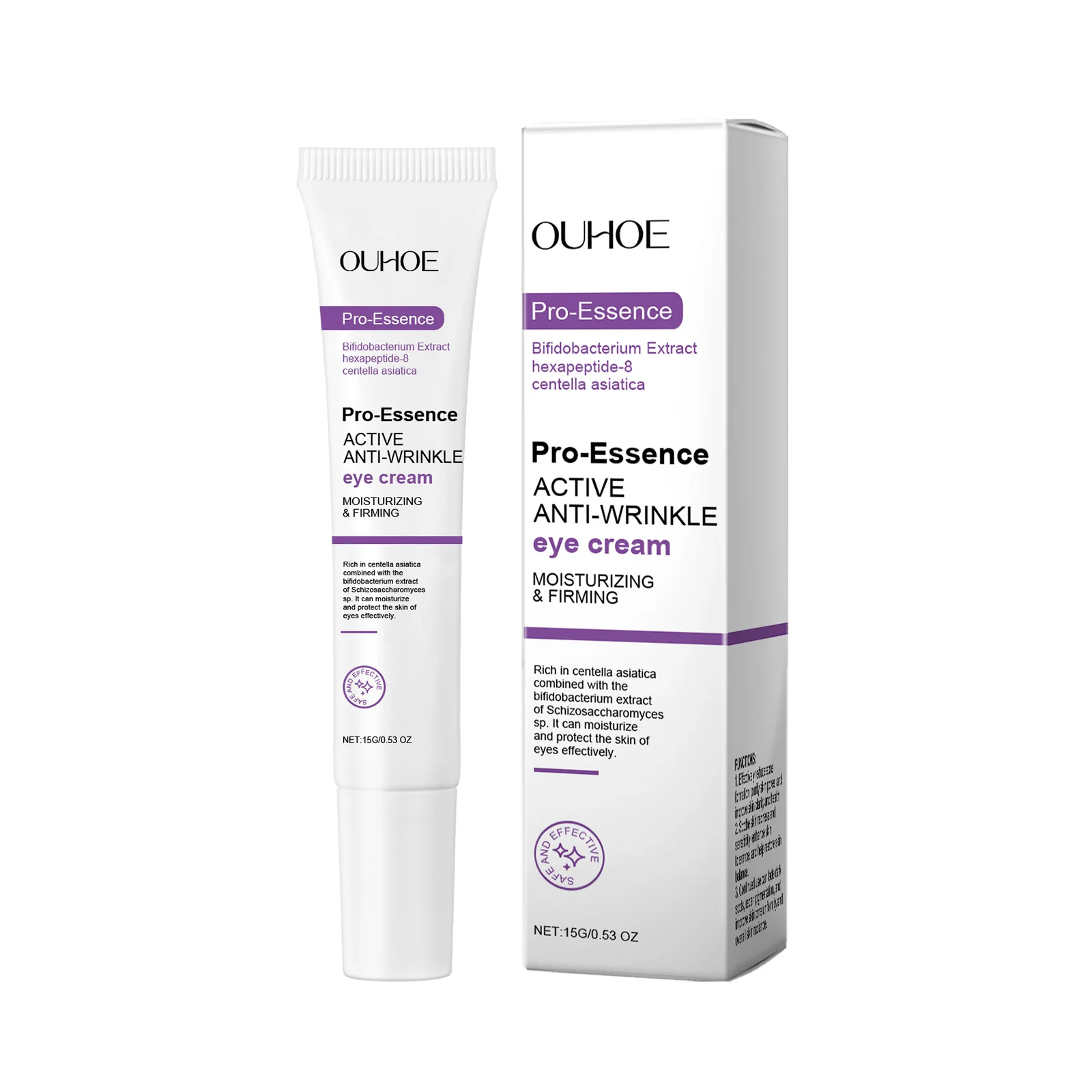 Effective antioxidant, moisturizing and hydrating eye area skin moisturizing massage care eye cream