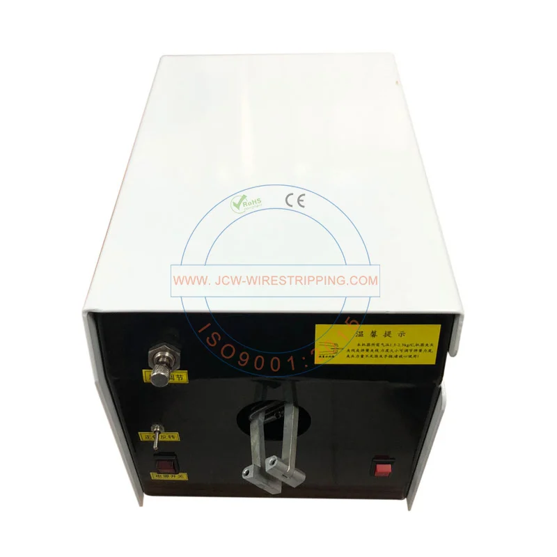 JCW-322A Semi automatic wire harness braiding machinery cable shielding layer brushing twisting machine