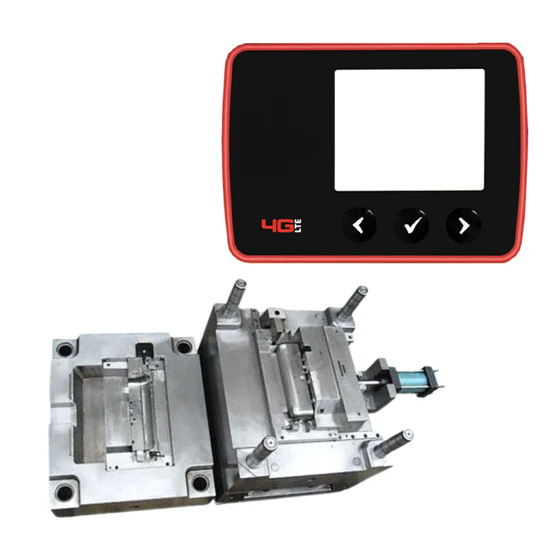 Изготовитель под заказ двойное литье давлением IMD IML пластиковая панель умная крышка дверного