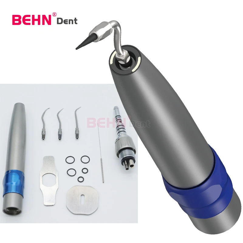 Oral Scaler Handpiece Sonic L Fiber Optic LED Equipment / Dental Sonicflex For Perio Endo Implant Surgery Scaler Device Tips