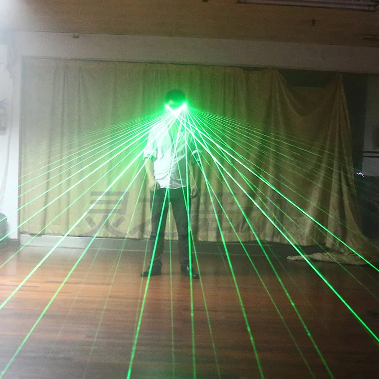 Multi Beams LED Light Up Laserman Sunglasses Show Laser Dance Led Glasses For Stage Dj Club Rave Party nightclub led glasses
