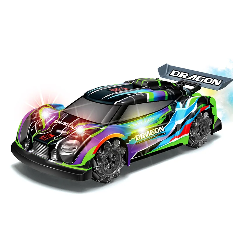 High-speed Drift Spray Racing car control toys 1:14 Music And Light Remote Control Car Radio Control Toys