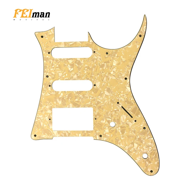 Pleroo Guitar parts best quality HSS Pick guard Musical Replacement Accessory pickguards suit for Ibanez GRX40 Japan MIJ Guitar