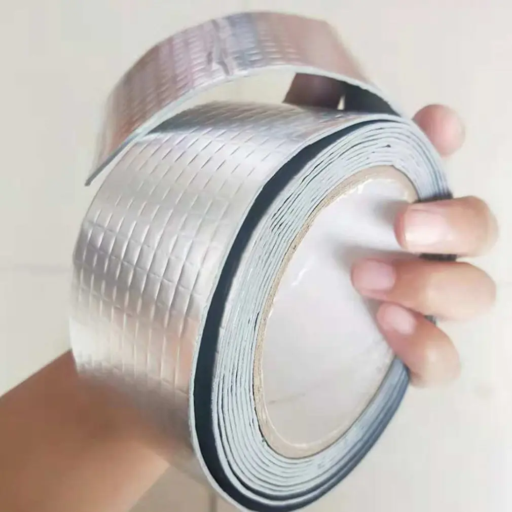 White Eternabond Aluminum Foil Butyl Rubber Self Butyl Repair Seal Rv Roof Sealant Tape Rv