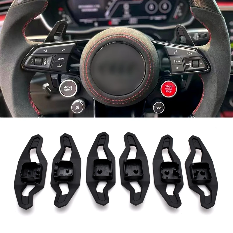 Весло рулевого колеса SK CUSTOM из алюминиевого сплава удлинитель для Audi A4 B9 Q3 Q5L TT RS4 A3 весло-переключатели