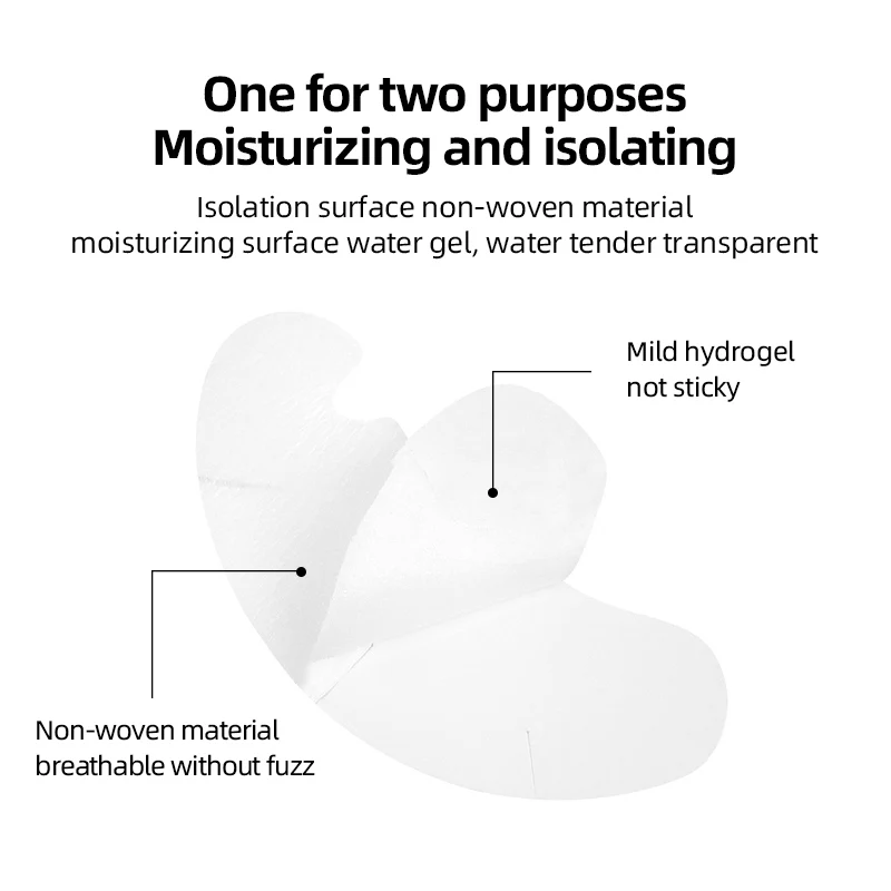 IRISMANLI Grafting Eyelash Extension False Eyelashes Isolation Tools Disposable Under Eye Pads Patch