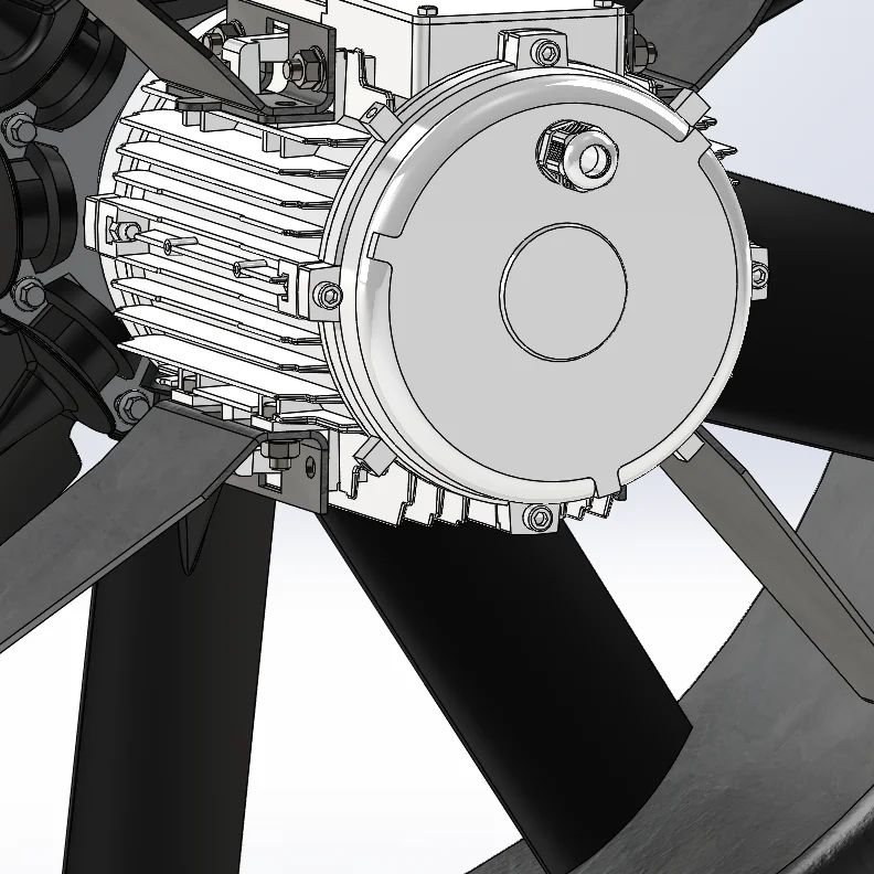 EC motor for Agrifan poultry farming animal husbandry equipment Poultry Farm Fan