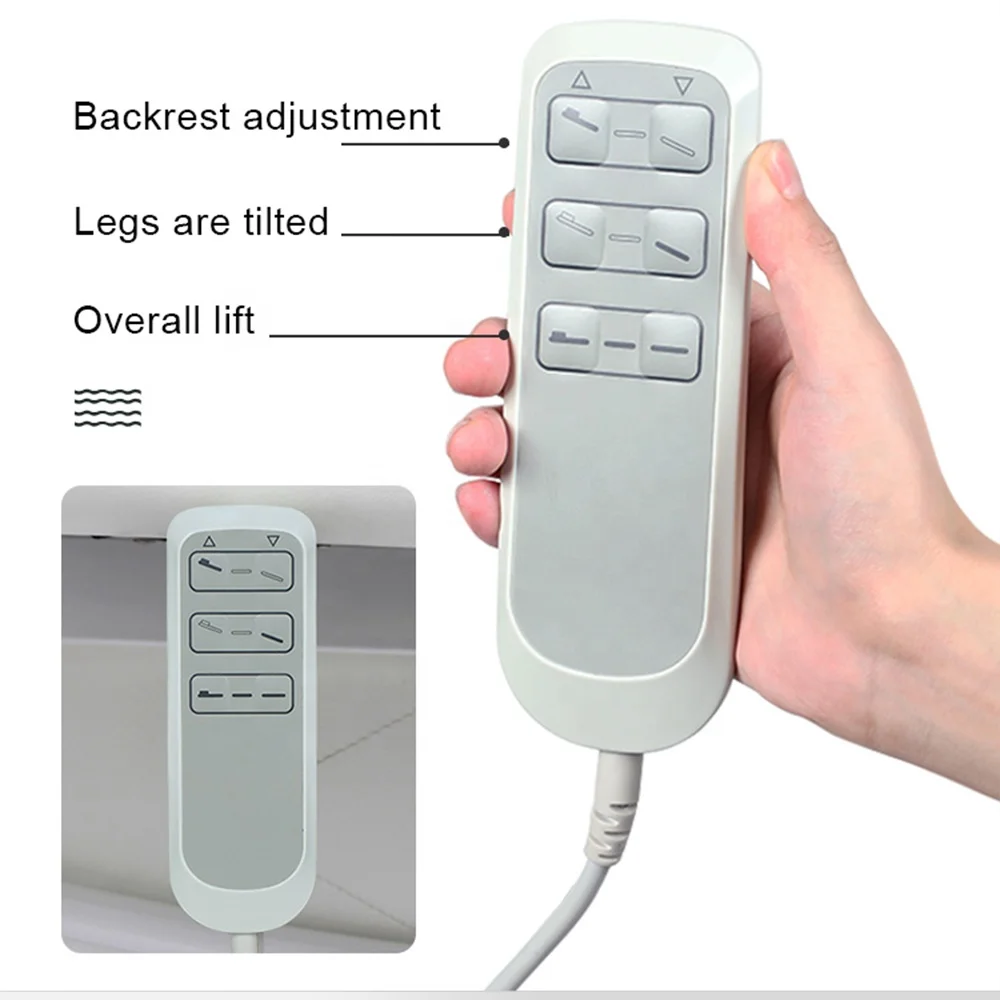 Modern Adjustable Therapy Spa Salon Cosmetic 3 Electric Motors Beauty Treatment Massage Table lift Facial Bed Podiatry Chair