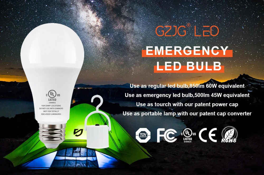
Factory Wholesale Emergency Camping Home Lamp Led Charging Light Bulbs Rechargeable Led Bulb Lights 