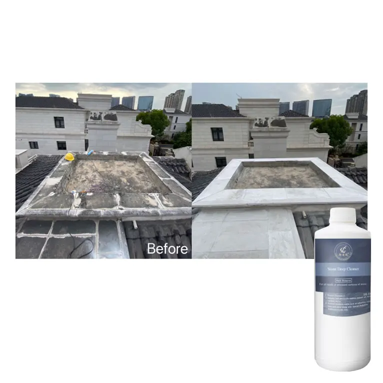 Production of marble limestone deep cleaner moss wall cleaner