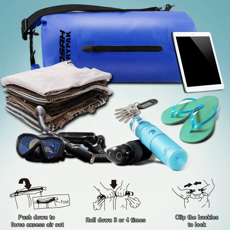 Large Capacity 30l dry bag waterproof dry tube bag, diving dry bag