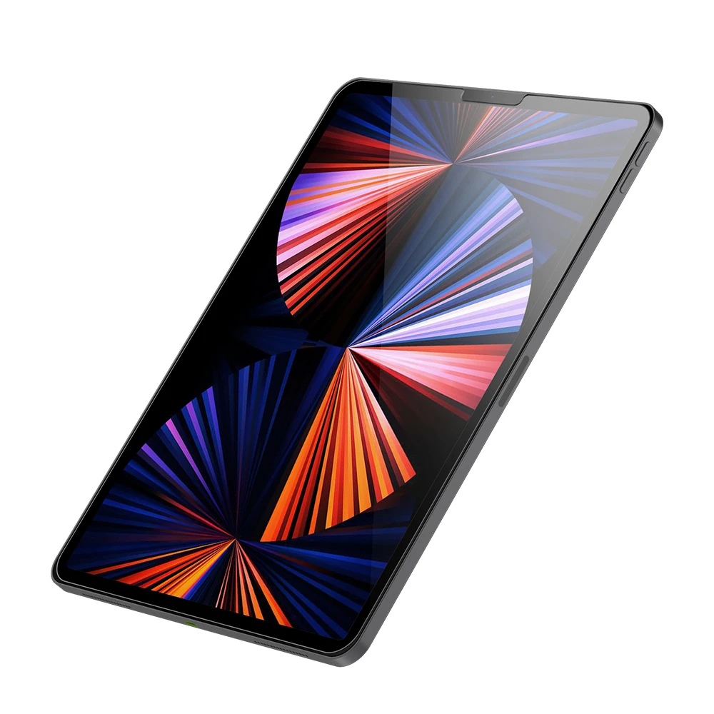 0.33MM 2.5D 9H Hardness Manufacturer Custom Wholesale Anti microbial Tempered Glass Screen Guard for iPad Pro 12.9-inch