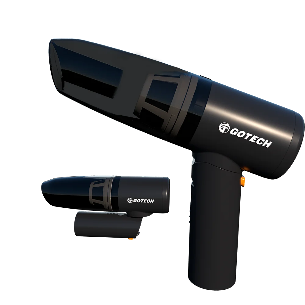 120W Strong Power 8000Pa Usb Rechargeable 4000mAh Wireless Handheld Foldable Convenient Car Vacuum Cleaner