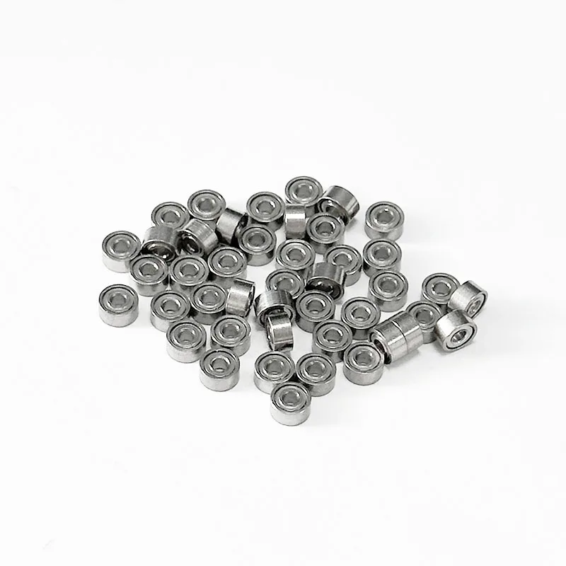 Fingerboard Wheels Bearings Abec 1.5*4*2Mm Miniature Ball Bearings Finger skateboards full balls bearing