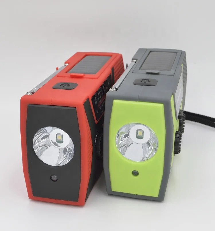Оптовая продажа Amazon Лидер продаж аварийный портативный Радиоприемник Mini AM FM на солнечной батарее с портативным зарядным устройством OEM USB разъем US Noaa